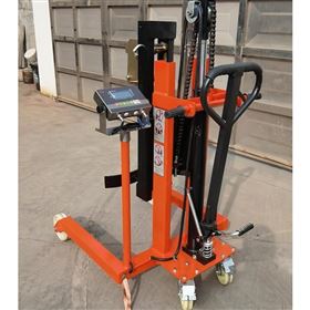 油桶搬运车电子秤 上海350kg防爆倒桶称