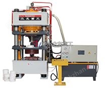 315噸四柱液壓機(jī)圓柱形鹽磚機(jī)