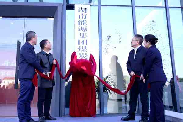 湖南能源集團(tuán)煤炭運(yùn)銷有限公司揭牌成立